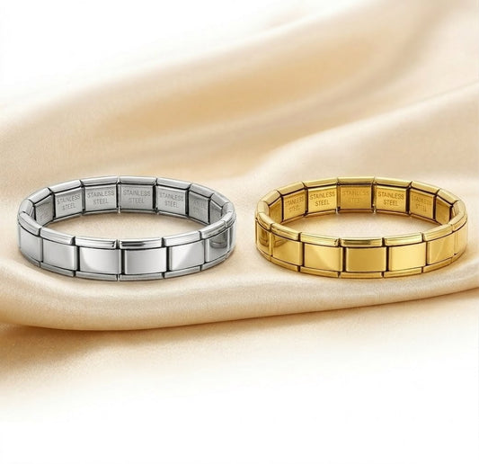 316L Stainless Steel Link Bracelet: Wear your heart on your wrist ❤️
