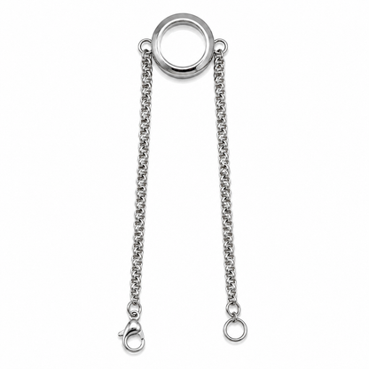 316L Stainless Steel Floating Locket Bracelet | Magnetic Closure Memory Charm Bracelet | Waterproof & Tarnish Resistant