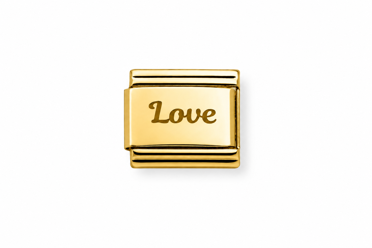 Custom Affirmation Link Bracelet (316L Stainless Steel): Wear your heart on your wrist ❤️