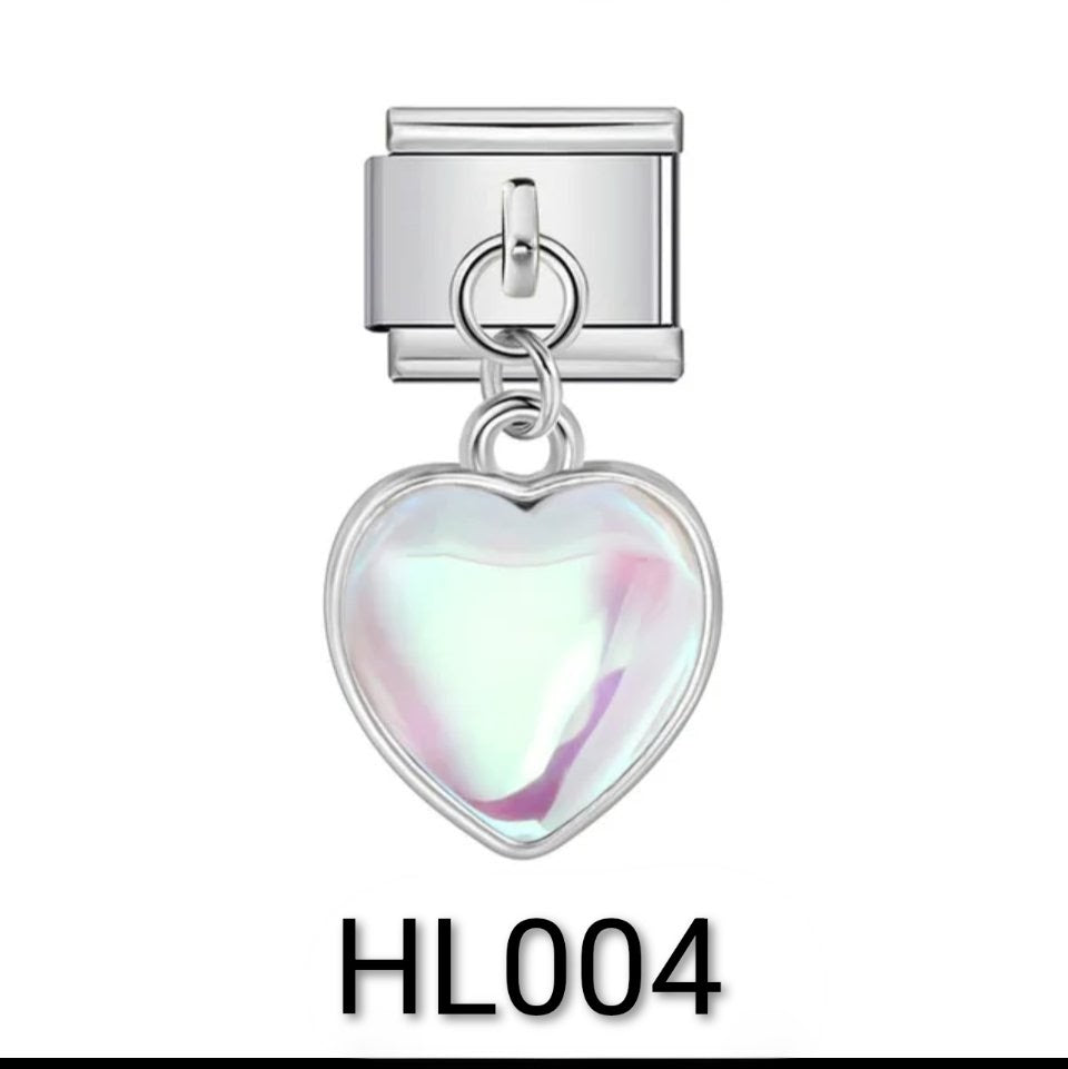 316L Stainless Steel Link Bracelet: Wear your heart on your wrist ❤️