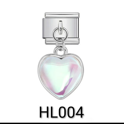 316L Stainless Steel Link Bracelet: Wear your heart on your wrist ❤️
