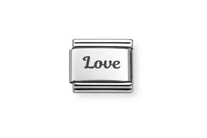 Custom Affirmation Link Bracelet (316L Stainless Steel): Wear your heart on your wrist ❤️