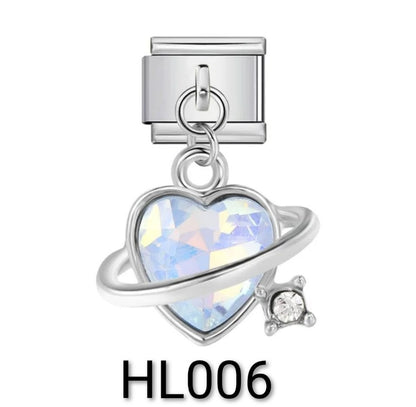316L Stainless Steel Link Bracelet: Wear your heart on your wrist ❤️
